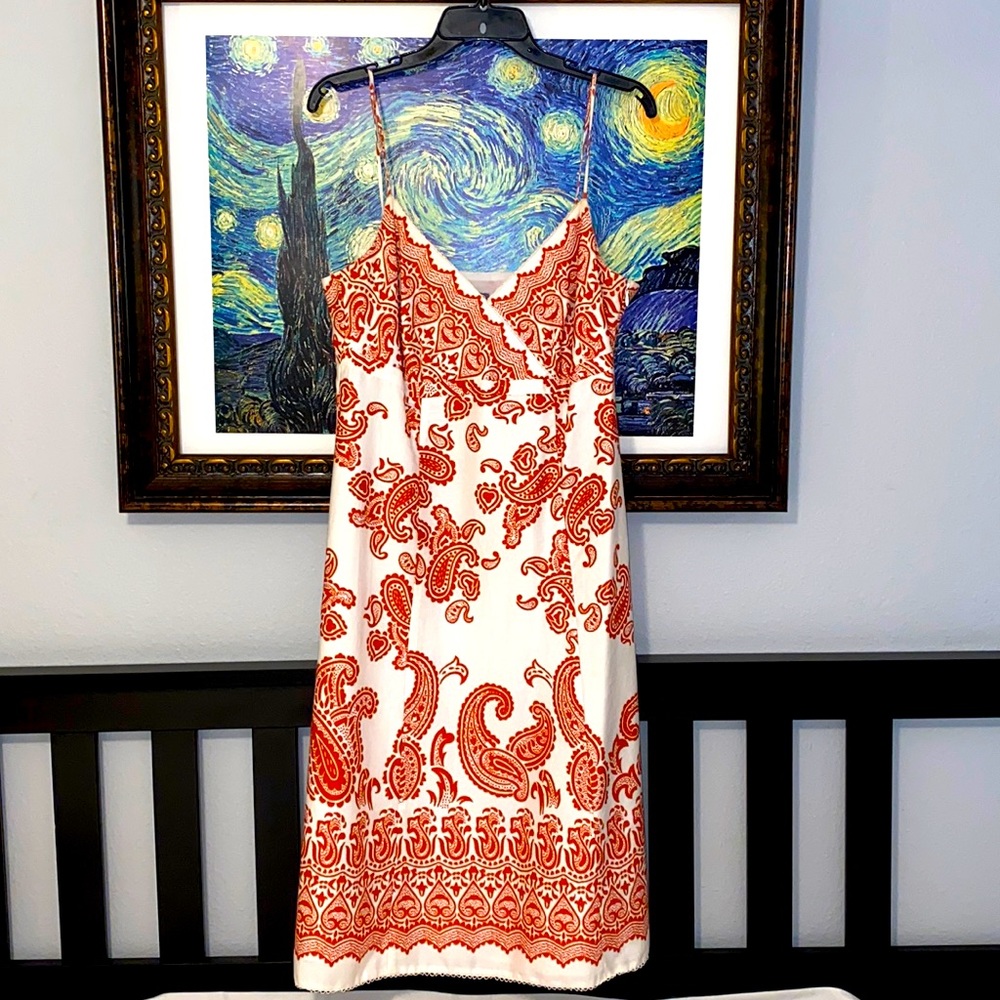 Red/white dress